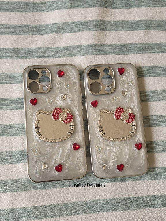 Hello kitty mirror phone cover