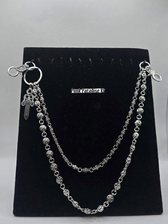 Chrome Hearts sword pocket chain