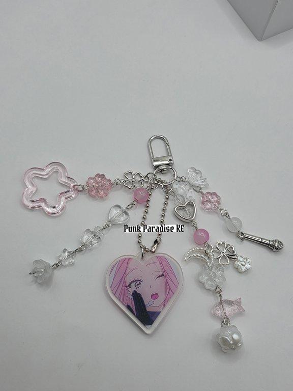 Pink keychain