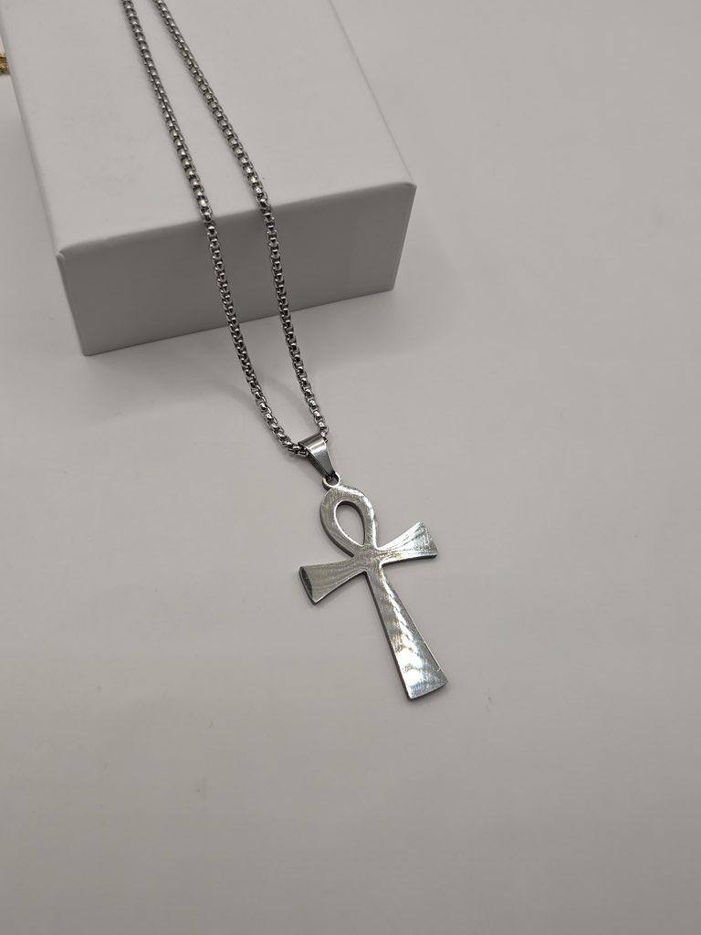 Silver Ankh necklace