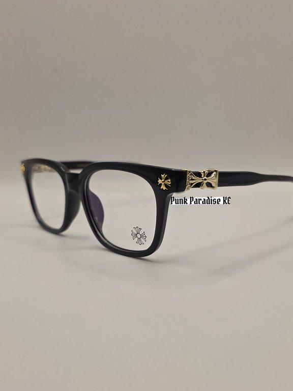Chrome Hearts black gold frames