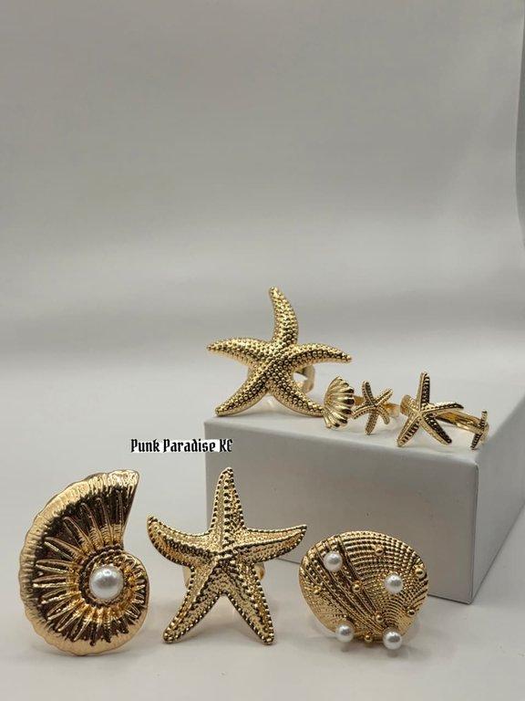 3pc jewel gold cross layered chain